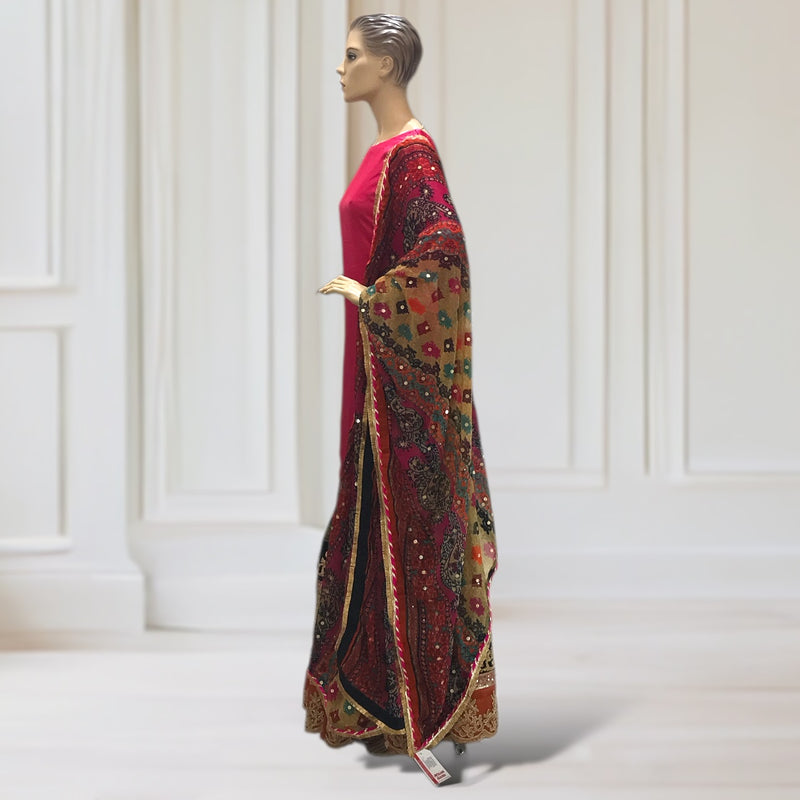 Garara + Kurta + Scarf