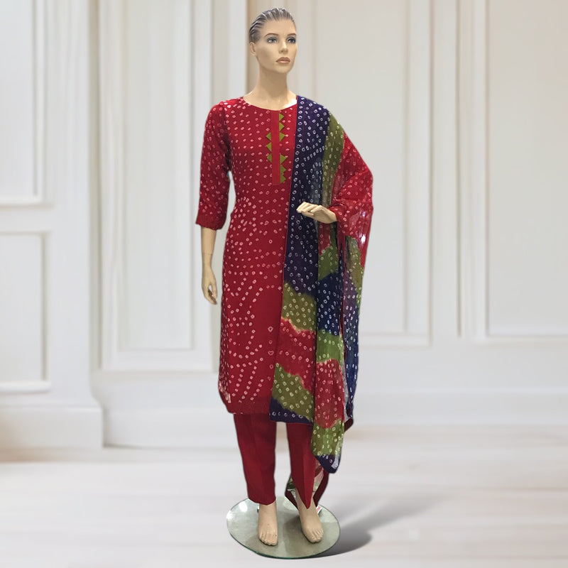 Kurta + Trouser + scarf