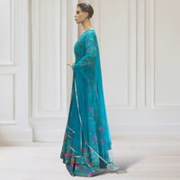 Lehenga + Gown + Scarf