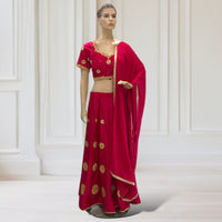 Lehenga + Choli + Scarf