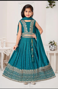 Lehenga + Choli + Scarf