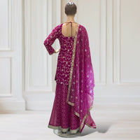 Kurta + Garara + Scarf