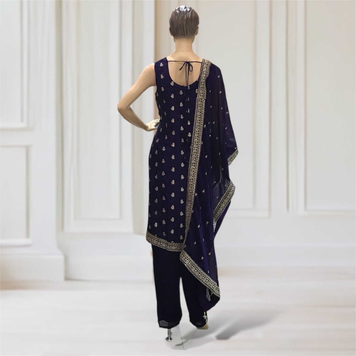 Kurta + Trouser + Scarf