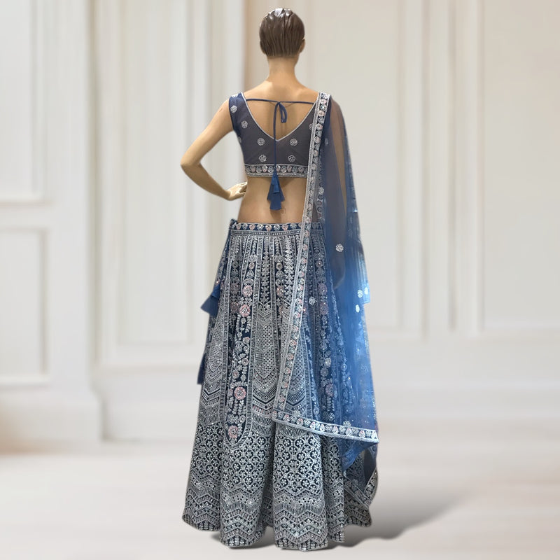Lehenga + Choli  + Scarf