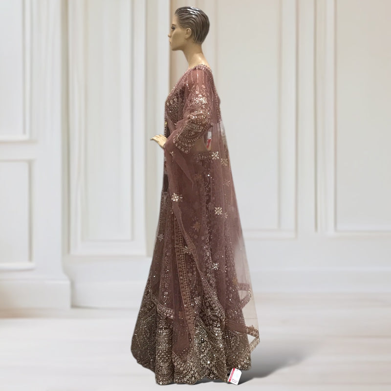 Lehenga + Choli + Scarf