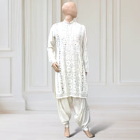 Kurta + Dhoti Trouser + scarf
