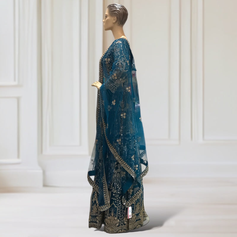 Lehenga + Choli + Scarf