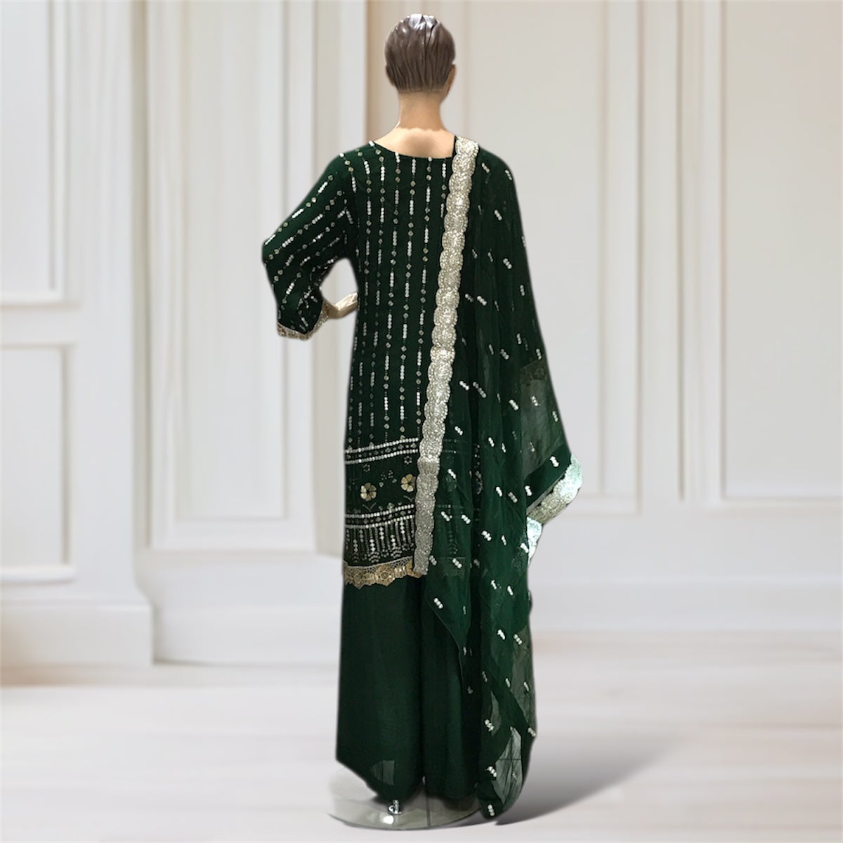 Kurta + Trouser + Scarf