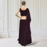 Lehenga + Choli + Scarf