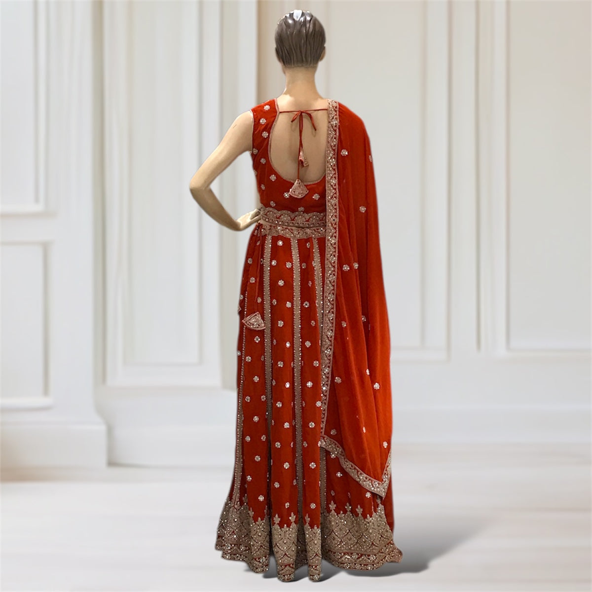 Lehenga + Choli + Scarf
