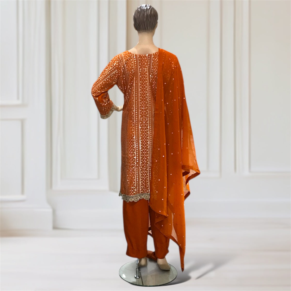 Kurta + Trouser + Scarf