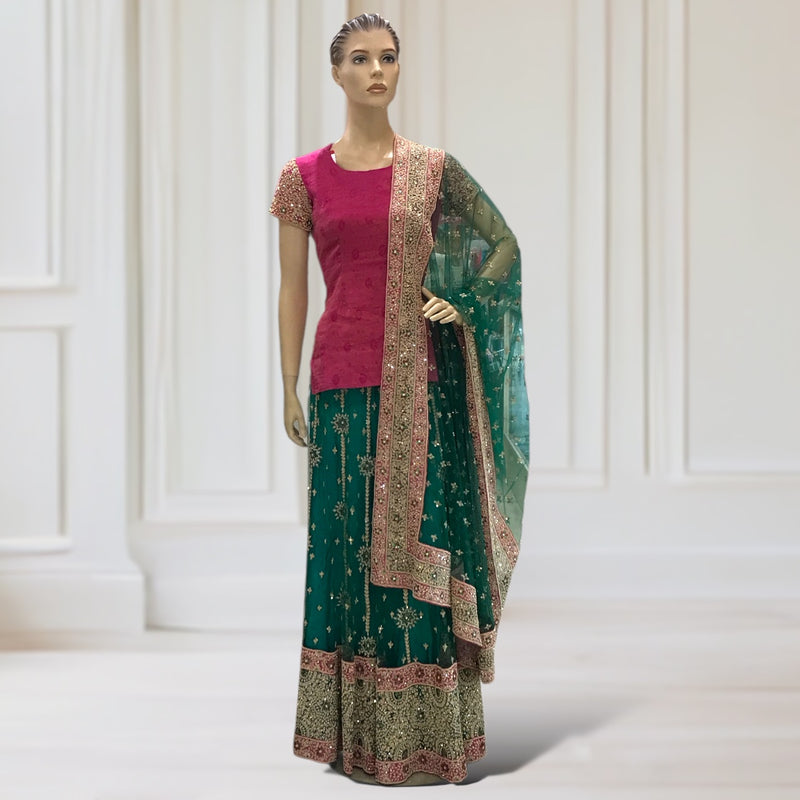 Lehenga + Choli +Scarf