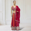 Lehenga + Choli + scarf