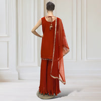 Kurta + Garara + scarf
