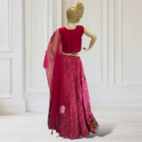 Lehenga + Choli + Scarf
