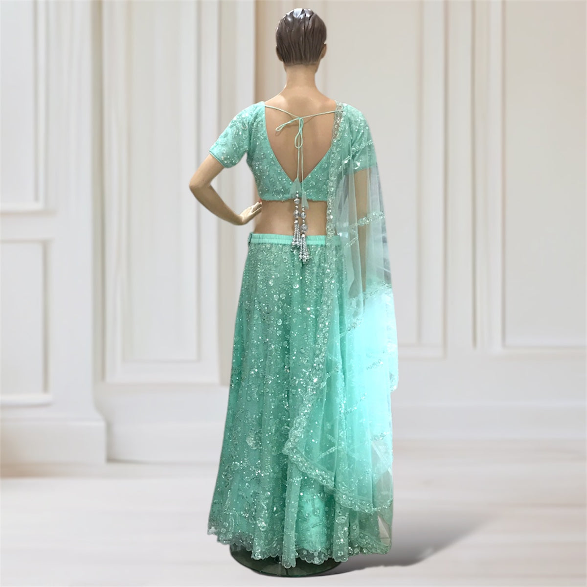 Lehenga + Choli + Scarf