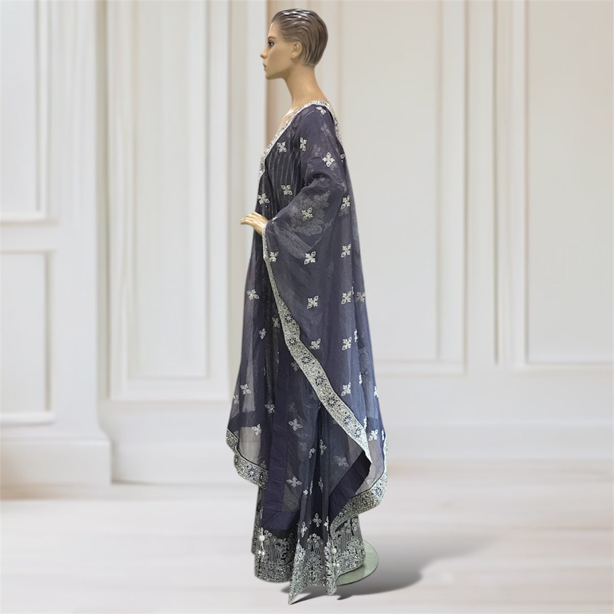 Kurta + Palazzo + Scarf