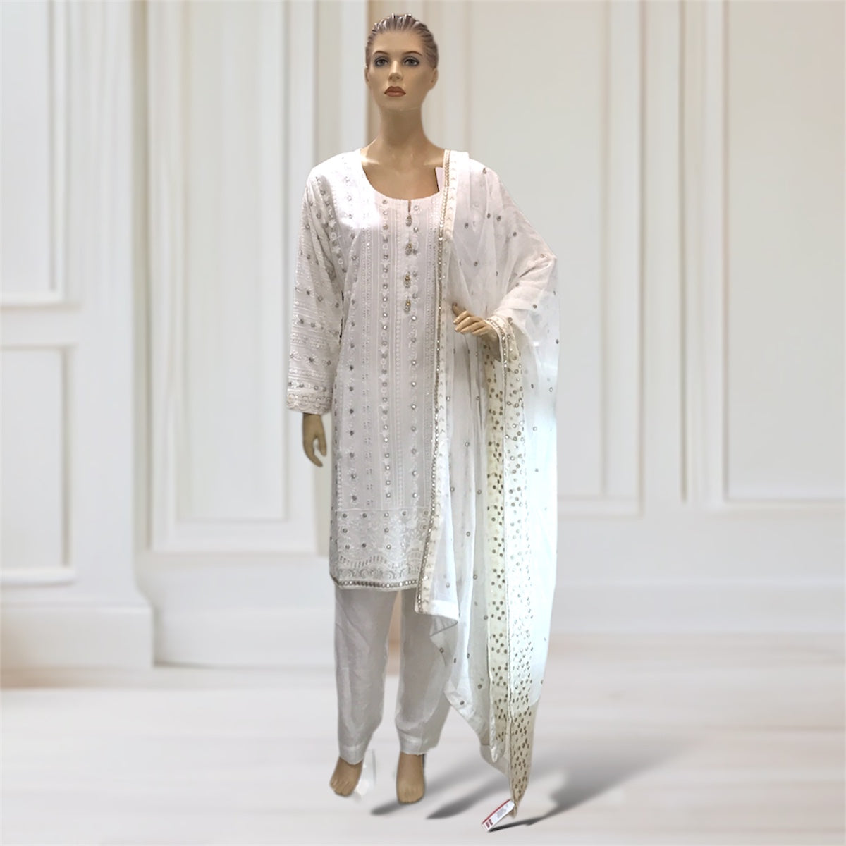 Kurta + Trouser + Scarf