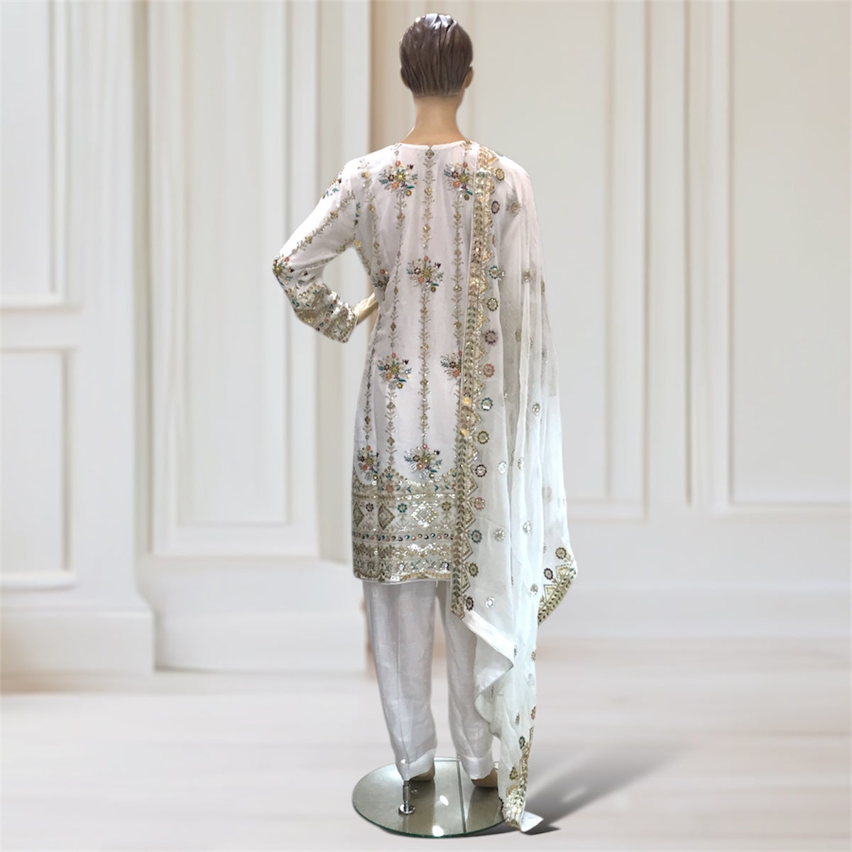 Kurta + Trouser + Scarf