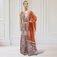 Lehenga + Choli + scarf