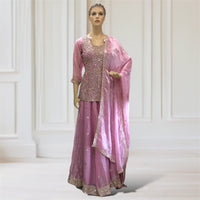 Lehenga + Kurta + Scarf
