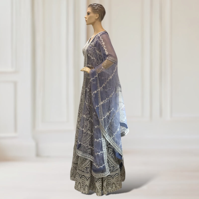 Lehenga + Choli + Scarf