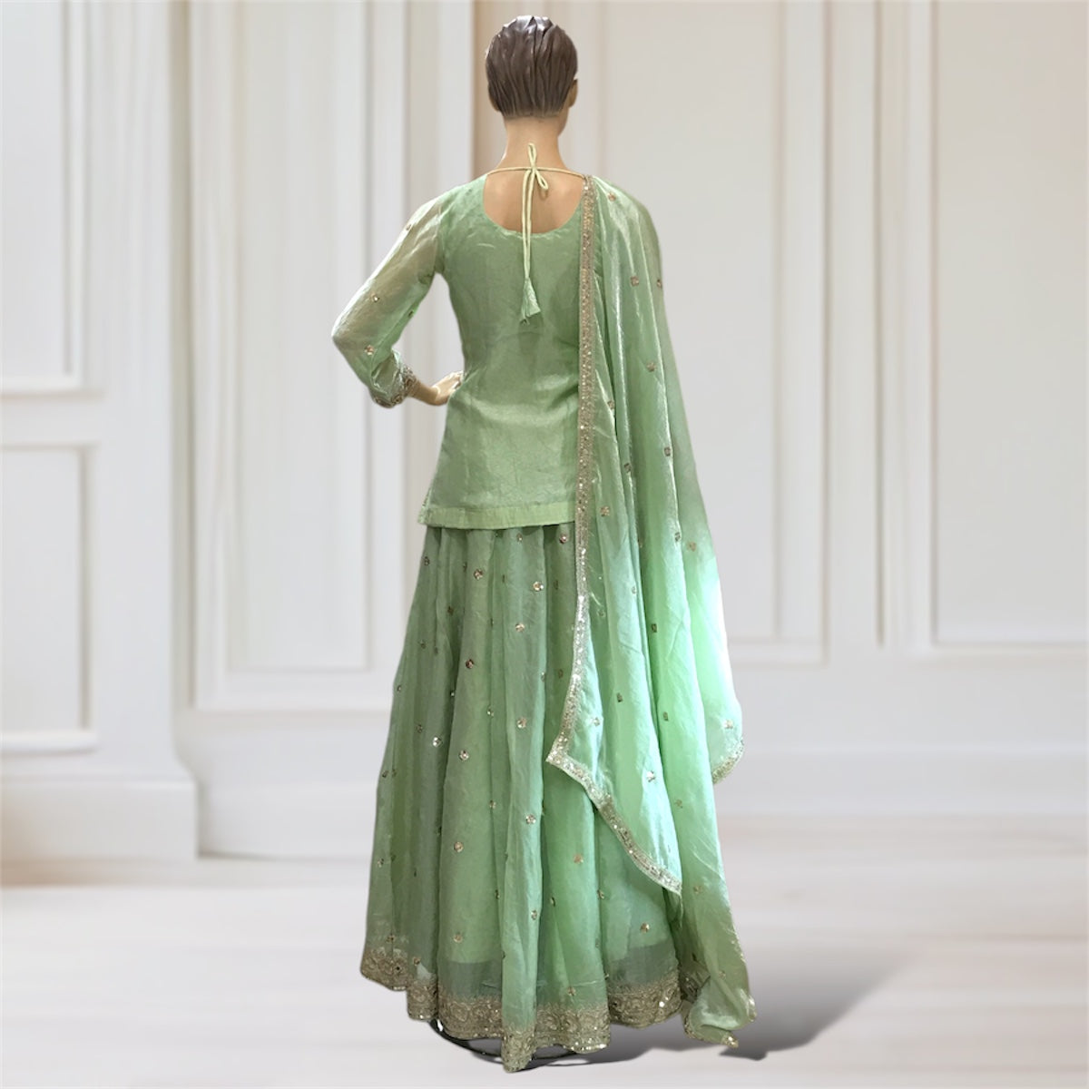 Lehenga + Kurta + Scarf
