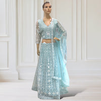 Lehenga + Choli + scarf
