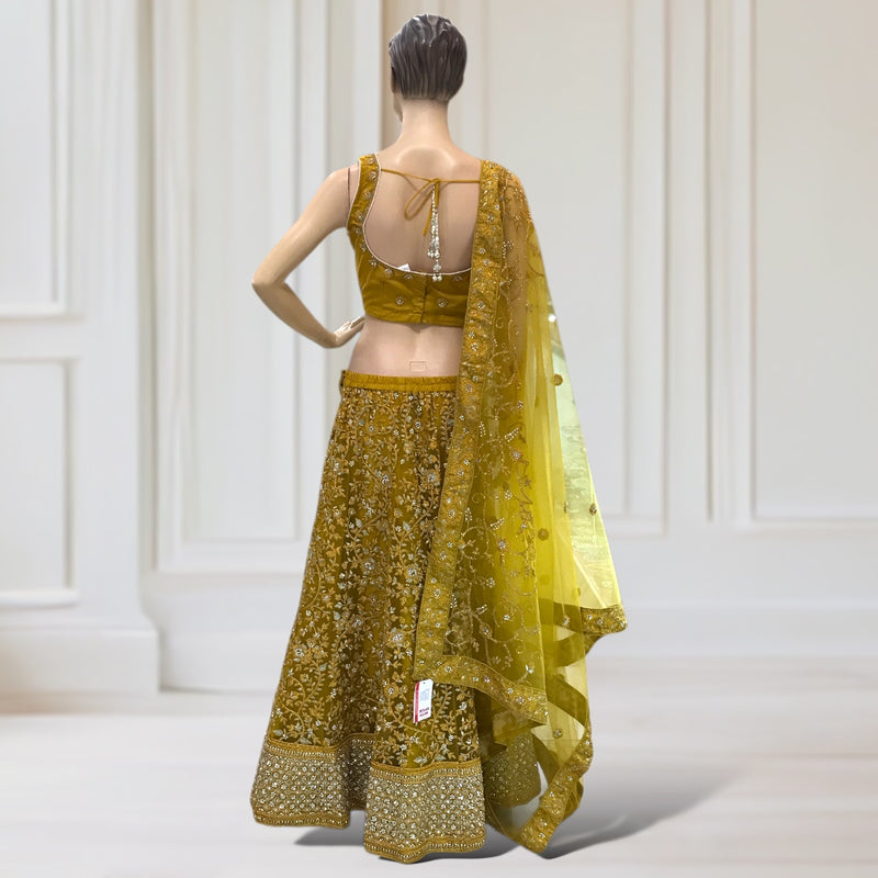 Lehenga + Choli + scarf