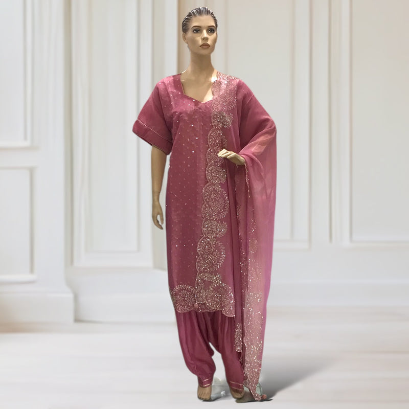 Kurta + Shalwar + Scarf
