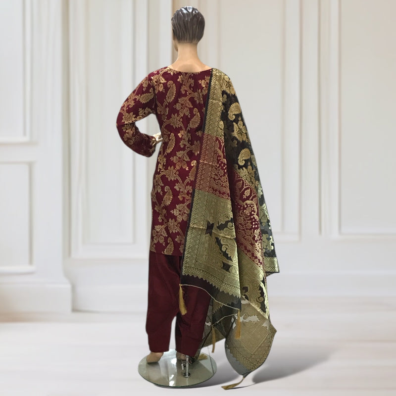 Kurta + Trouser + scarf