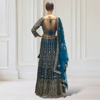 Lehenga + Choli + Scarf