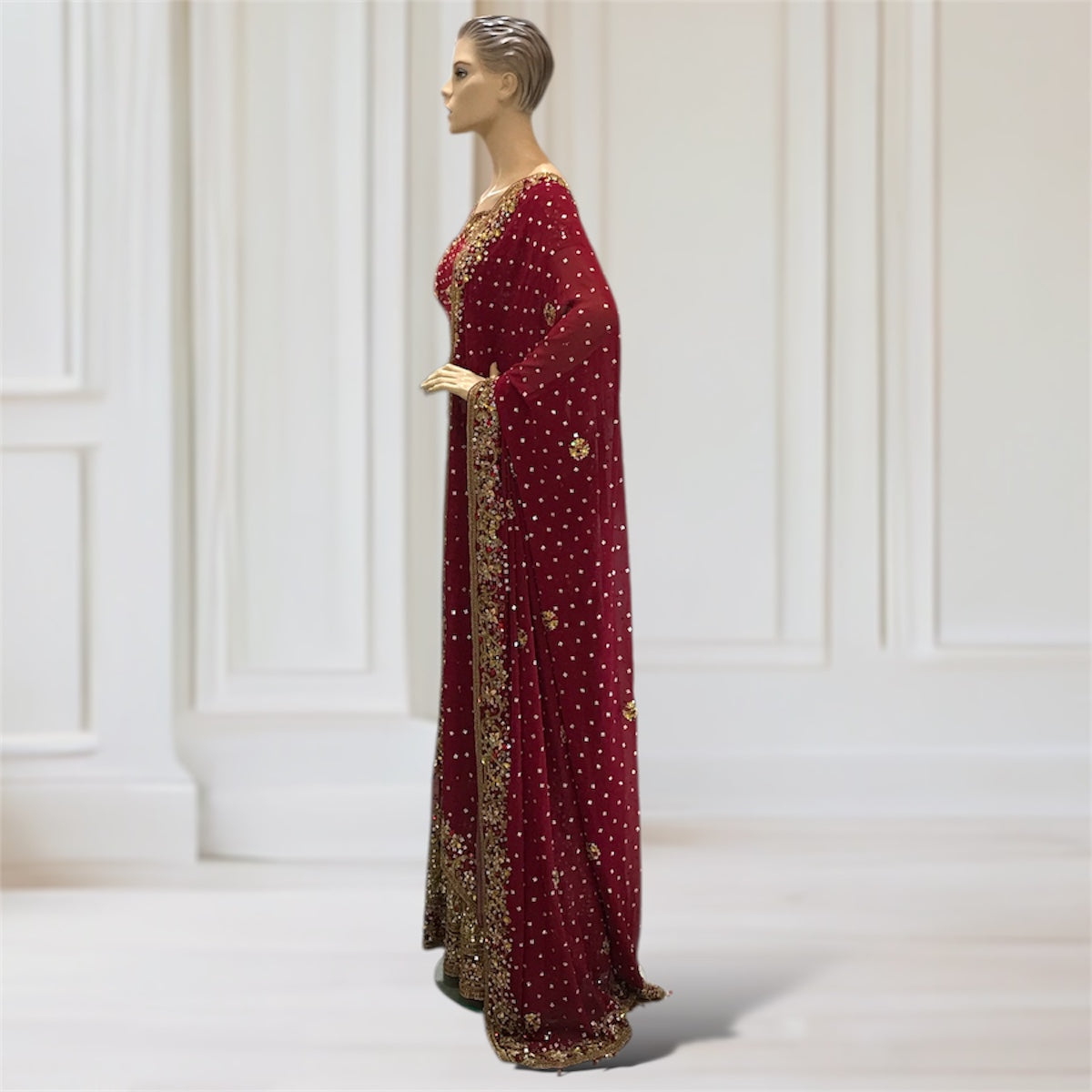 Lehenga + Choli + Scarf