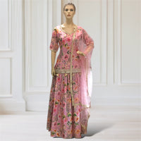 Lehenga + Choli + Scarf