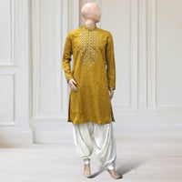 Kurta + Dhoti Trouser + scarf