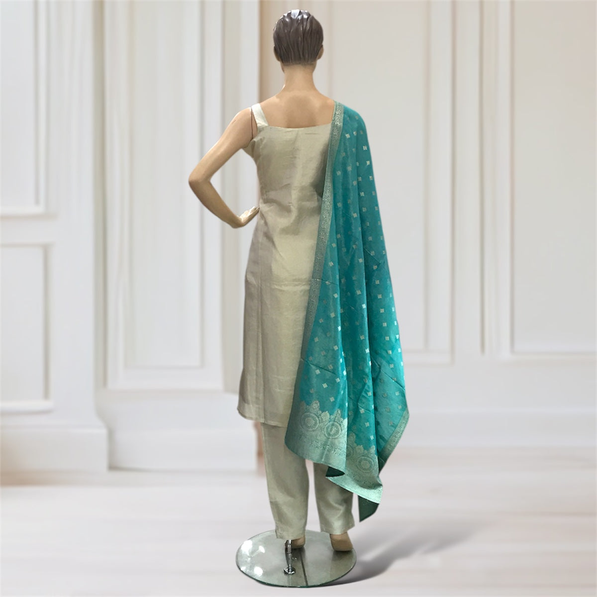 Kurta + Trouser + Scarf