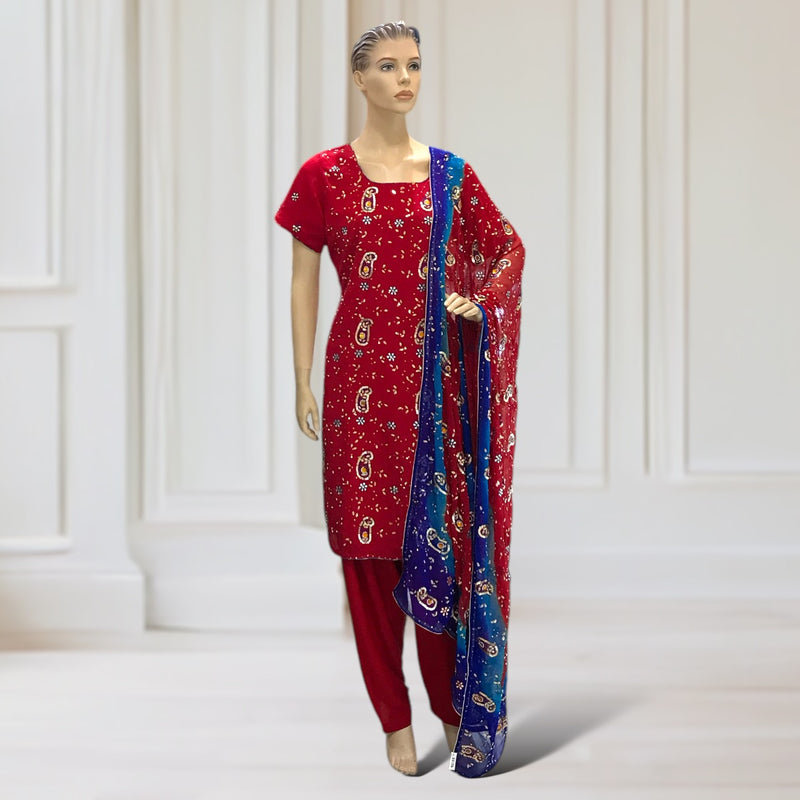 Kurta + Trouser + scarf
