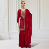 Kurta + Garara + scarf