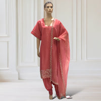 Kurta + Shalwar + Scarf
