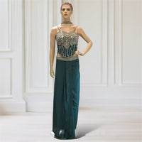 Corset + Drape skirt + Scarf