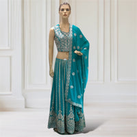 Lehenga + Choli + Scarf