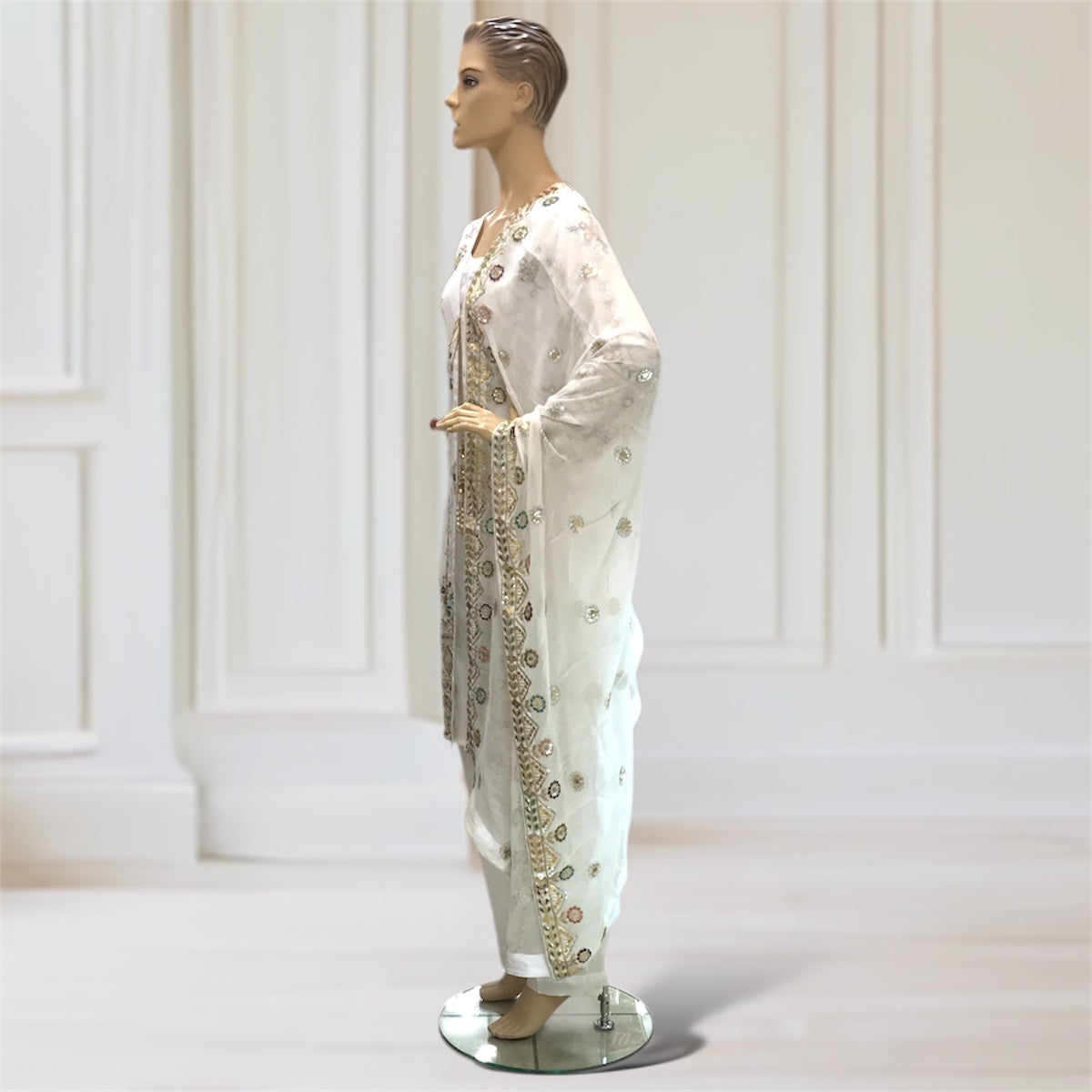 Kurta + Trouser + Scarf