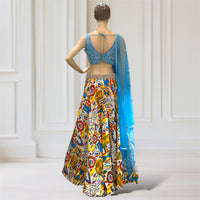 Lehenga + Choli + Scarf