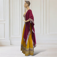 Lehenga + Choli + Scarf