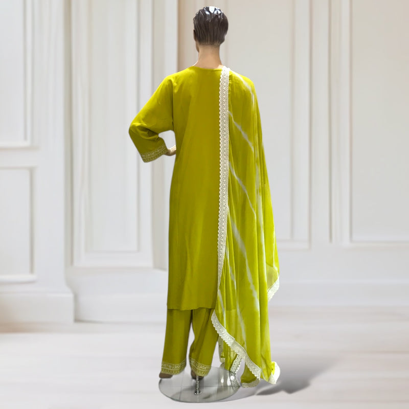 Kurta + Trouser + Scarf