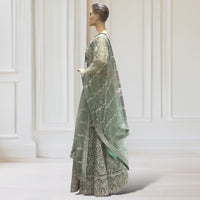 Lehenga + Choli + Scarf