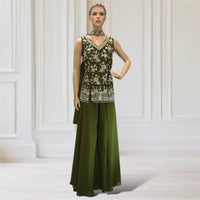 Palazzo + TOP + Scarf