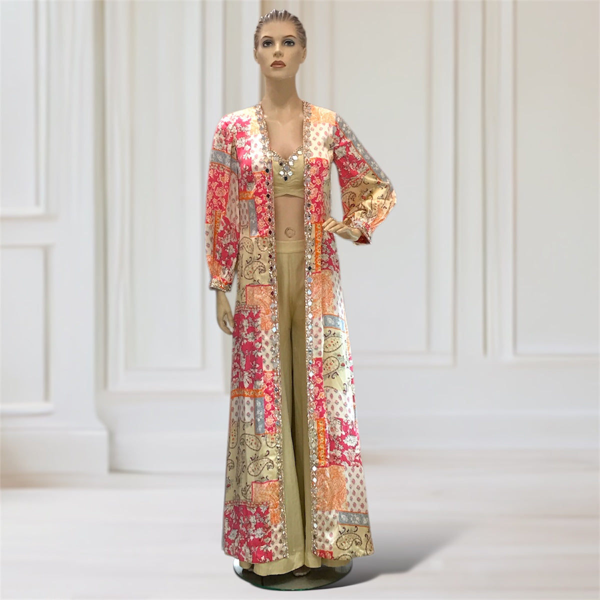 Jacket + Blouse + Sharara