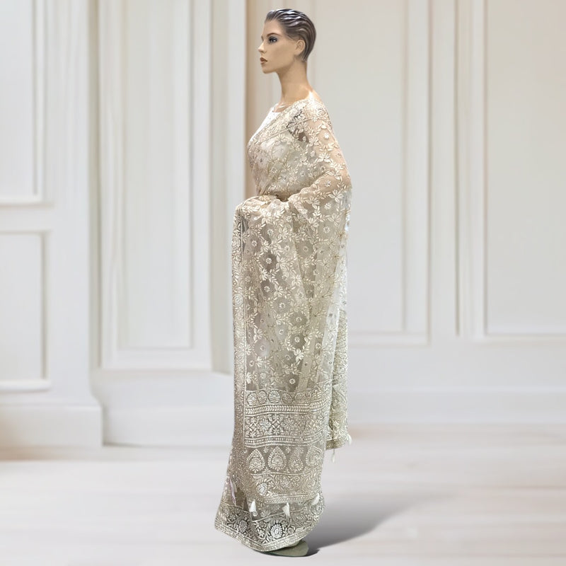 Saree + Blouse + Paticoat