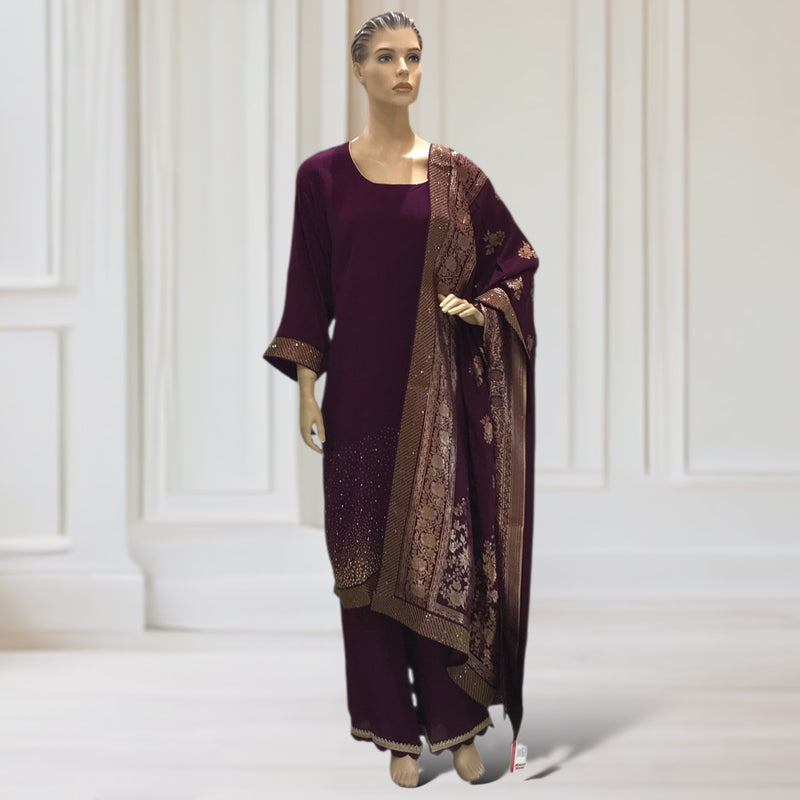Kurta + Trouser + Scarf